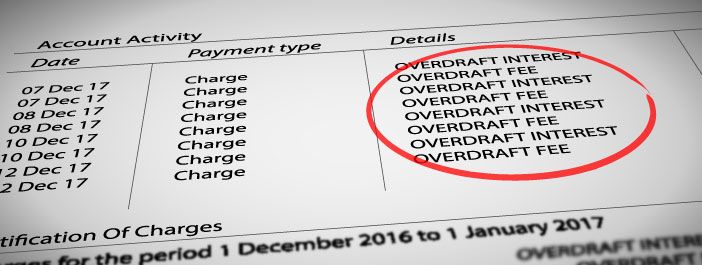 overdraft fees waived