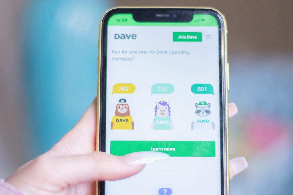 boost your credit score with Dave