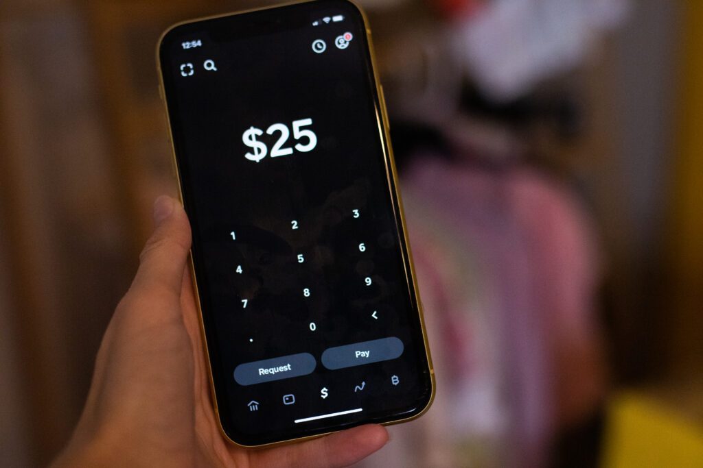 using cash app to send $25