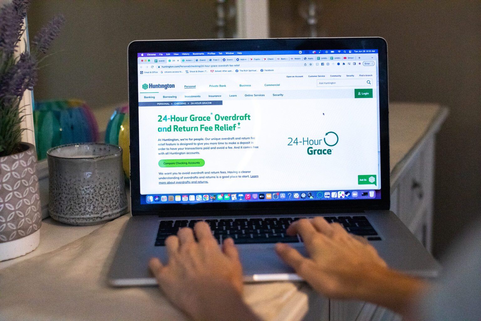 Huntington Bank Overdraft Fee, Limits, and Protection