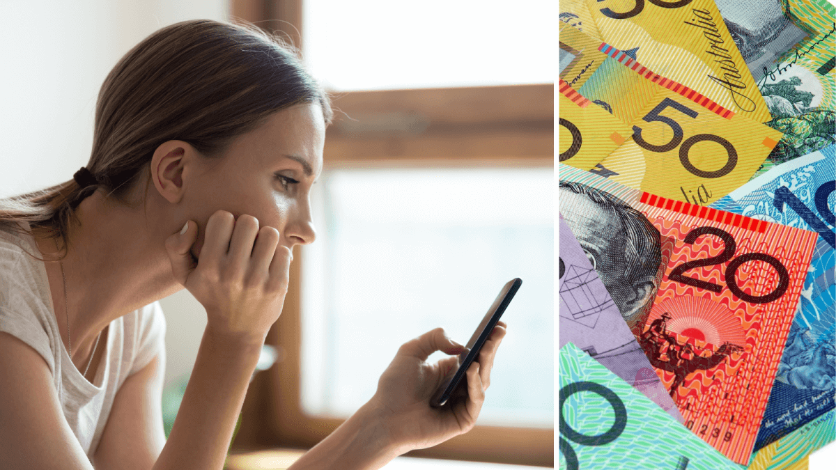 cash advance app user and Australian money