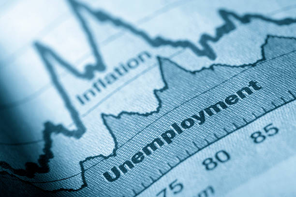 Business graph unemployment