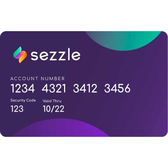 Sezzle Anywhere Visa card inside the Sezzle app